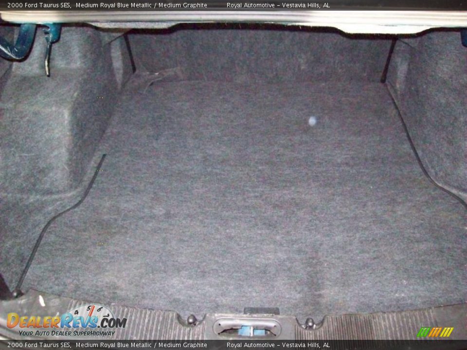 2000 Ford Taurus SES Medium Royal Blue Metallic / Medium Graphite Photo #21