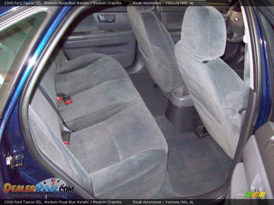 2000 Ford Taurus SES Medium Royal Blue Metallic / Medium Graphite Photo #23