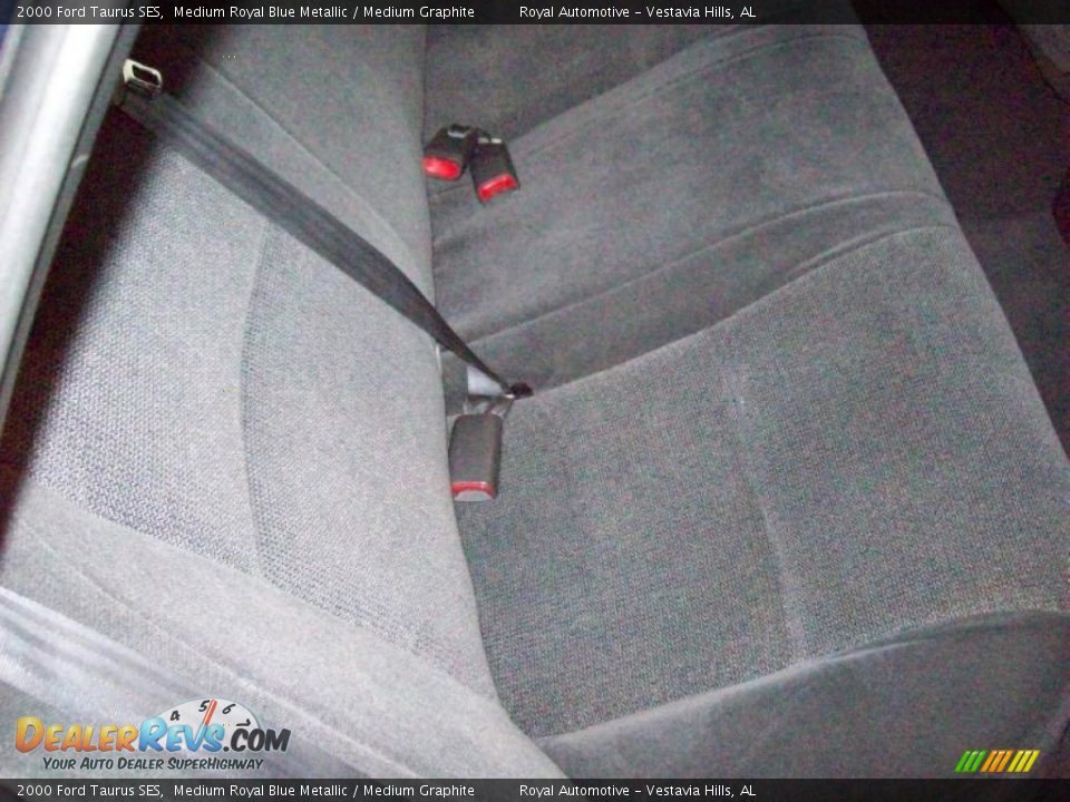 2000 Ford Taurus SES Medium Royal Blue Metallic / Medium Graphite Photo #24