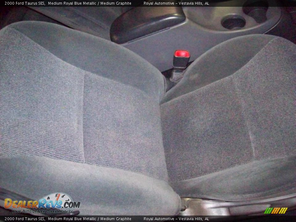 2000 Ford Taurus SES Medium Royal Blue Metallic / Medium Graphite Photo #27