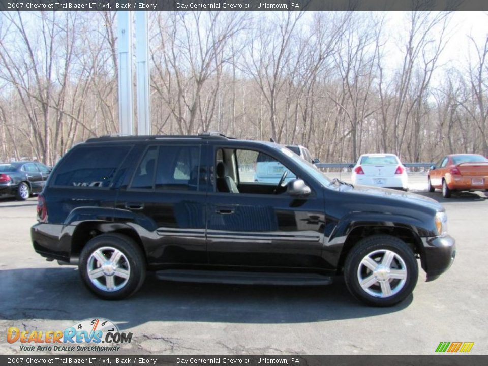 2007 Chevrolet TrailBlazer LT 4x4 Black / Ebony Photo #5