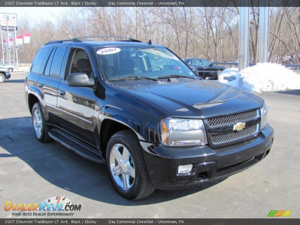 2007 Chevrolet TrailBlazer LT 4x4 Black / Ebony Photo #6