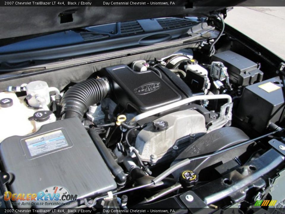 2007 Chevrolet TrailBlazer LT 4x4 Black / Ebony Photo #7