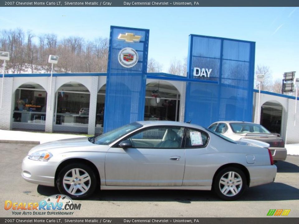 2007 Chevrolet Monte Carlo LT Silverstone Metallic / Gray Photo #2