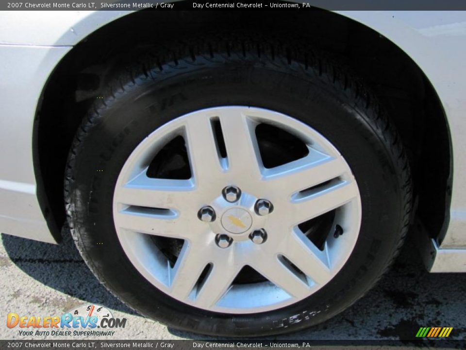 2007 Chevrolet Monte Carlo LT Silverstone Metallic / Gray Photo #3