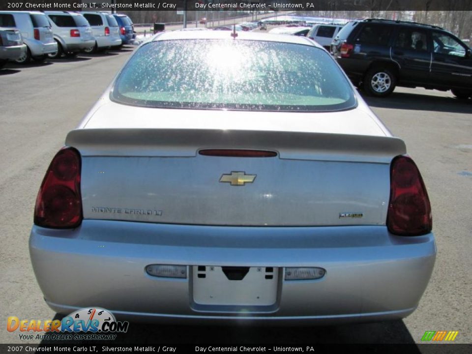2007 Chevrolet Monte Carlo LT Silverstone Metallic / Gray Photo #4