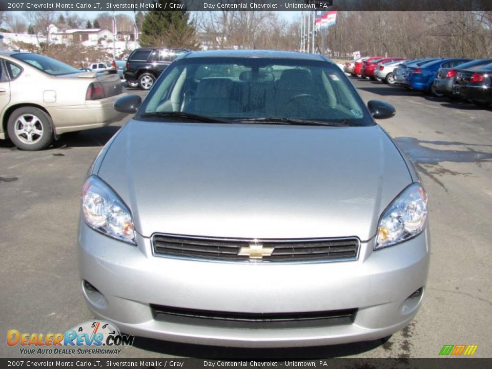 2007 Chevrolet Monte Carlo LT Silverstone Metallic / Gray Photo #6