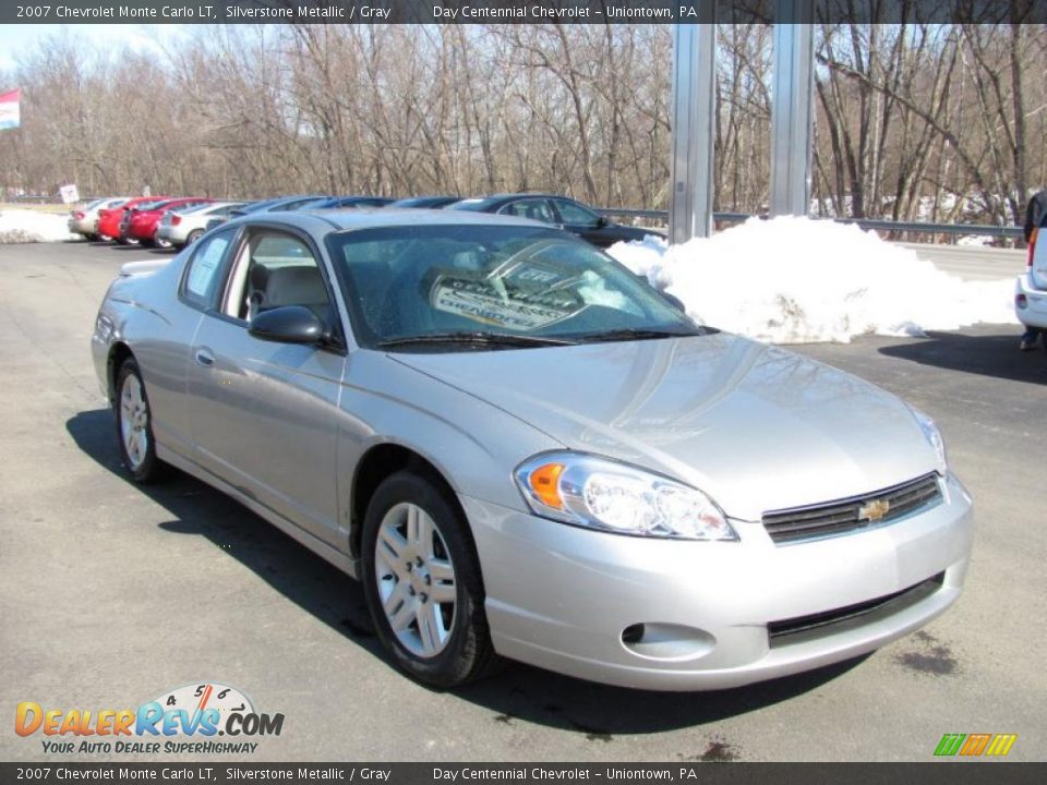 2007 Chevrolet Monte Carlo LT Silverstone Metallic / Gray Photo #7