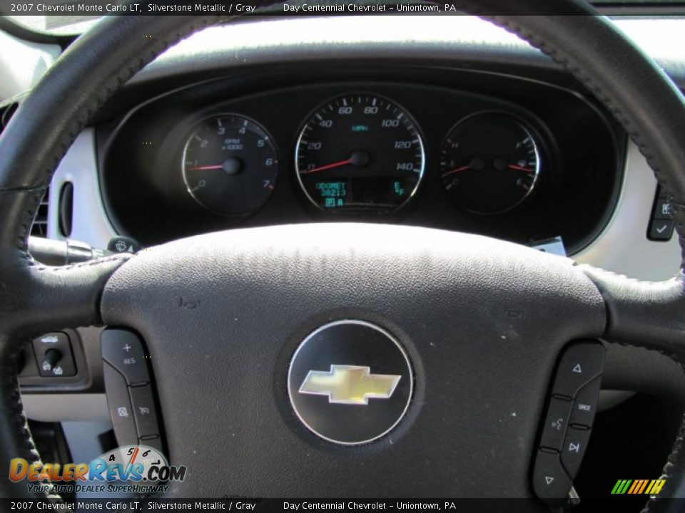 2007 Chevrolet Monte Carlo LT Silverstone Metallic / Gray Photo #8