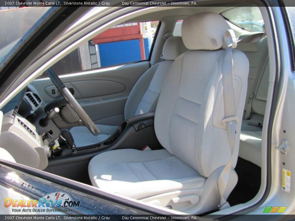 2007 Chevrolet Monte Carlo LT Silverstone Metallic / Gray Photo #9