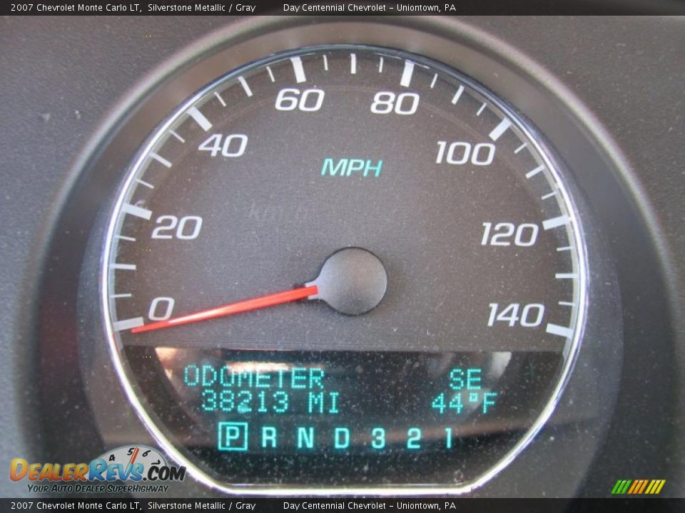 2007 Chevrolet Monte Carlo LT Silverstone Metallic / Gray Photo #15