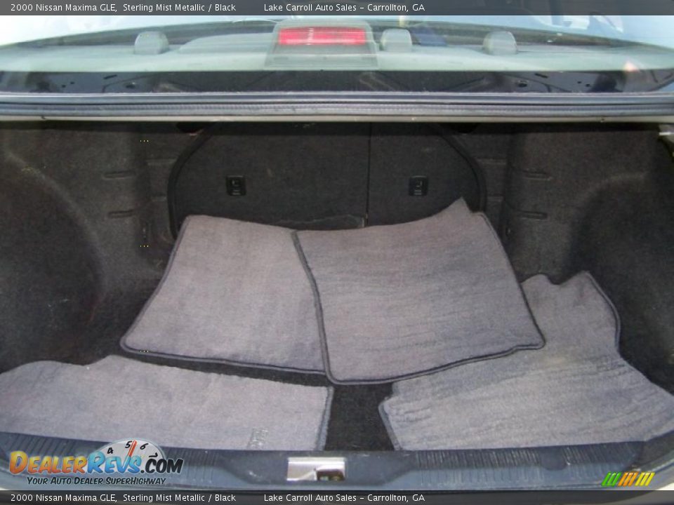 2000 Nissan Maxima GLE Sterling Mist Metallic / Black Photo #20