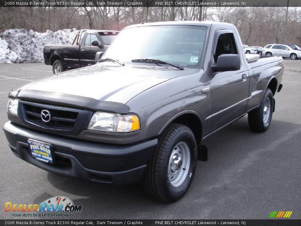 2006 Mazda B-Series Truck B2300 Regular Cab Dark Titanium / Graphite Photo #1