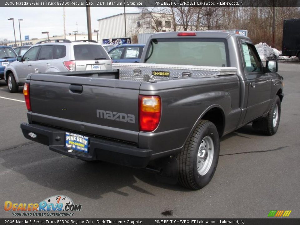 2006 Mazda B-Series Truck B2300 Regular Cab Dark Titanium / Graphite Photo #4