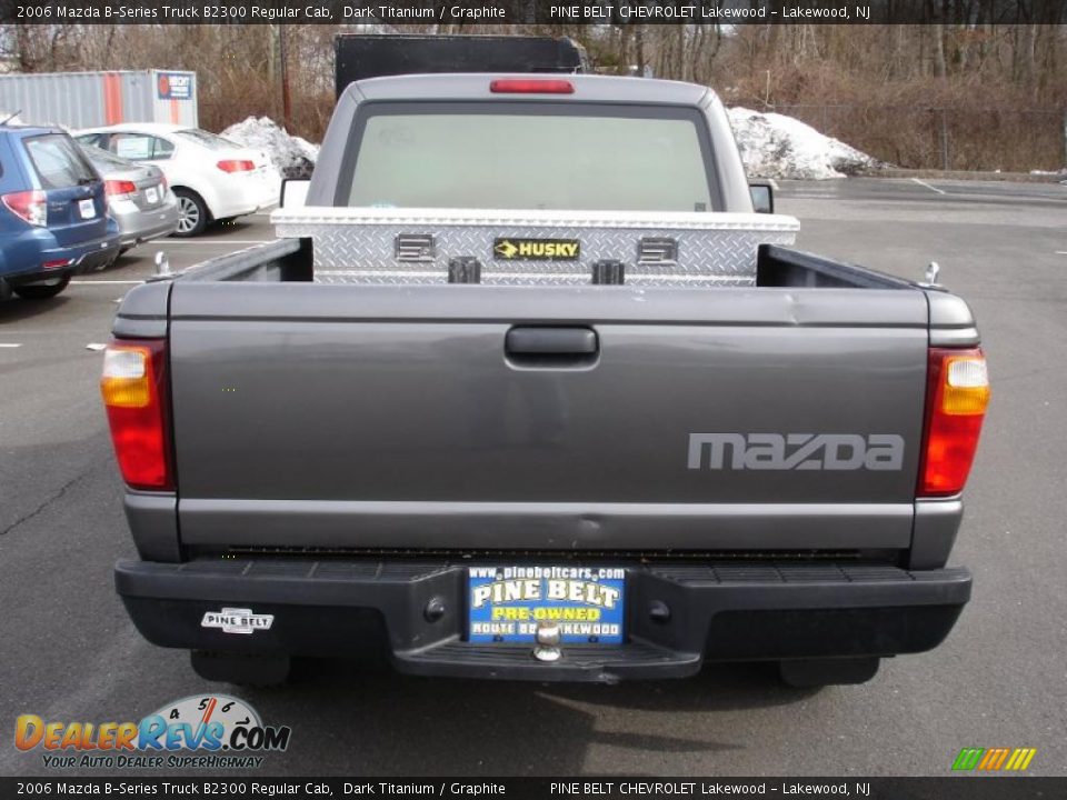 2006 Mazda B-Series Truck B2300 Regular Cab Dark Titanium / Graphite Photo #5