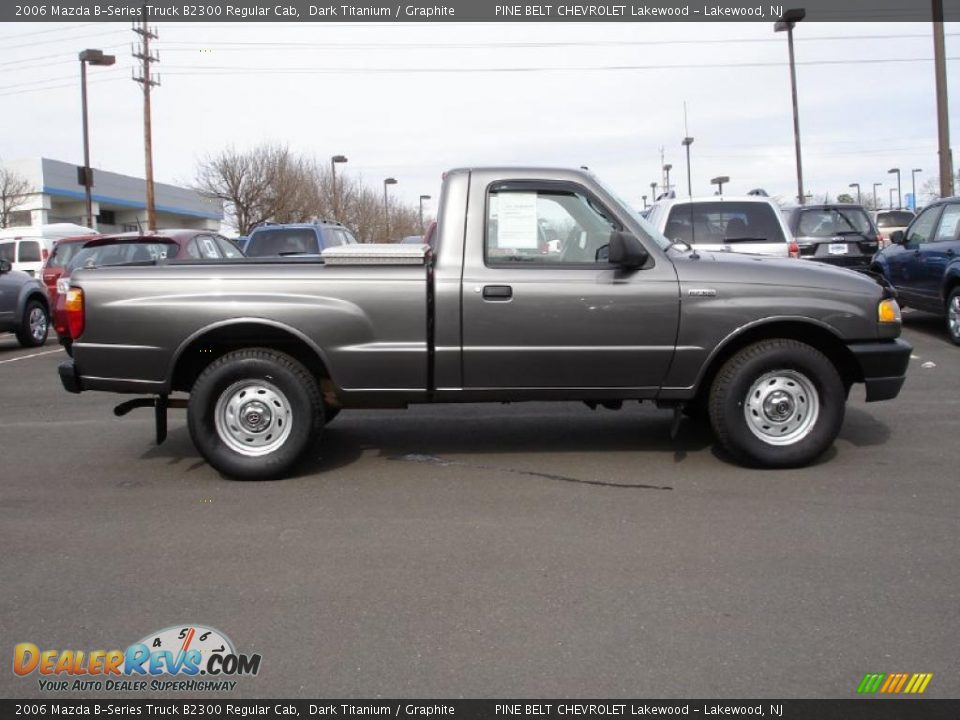 2006 Mazda B-Series Truck B2300 Regular Cab Dark Titanium / Graphite Photo #7