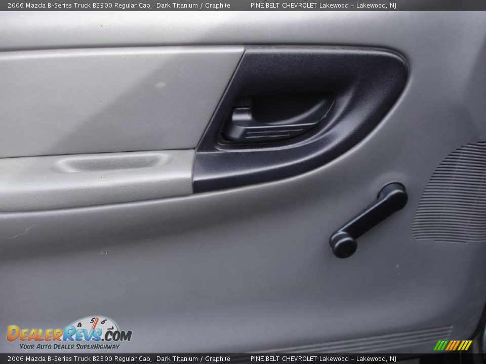 2006 Mazda B-Series Truck B2300 Regular Cab Dark Titanium / Graphite Photo #10