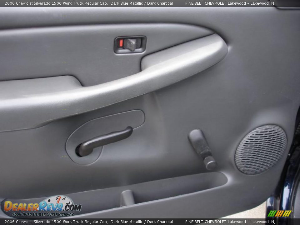 2006 Chevrolet Silverado 1500 Work Truck Regular Cab Dark Blue Metallic / Dark Charcoal Photo #10