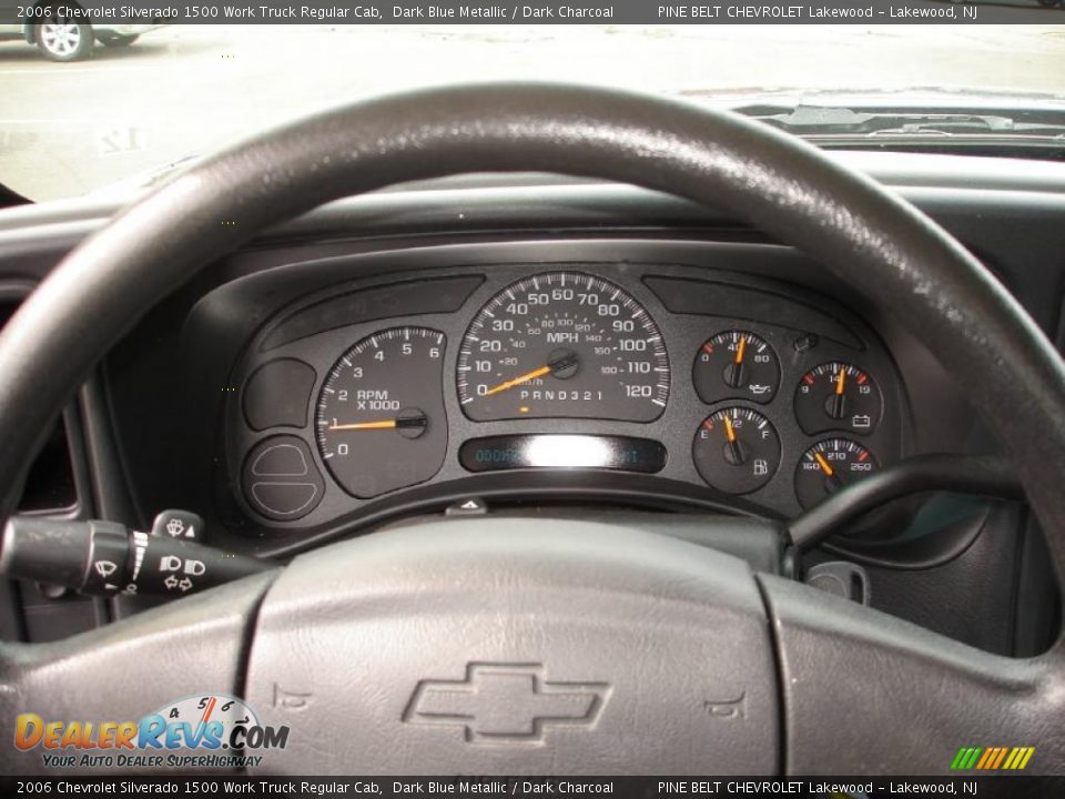 2006 Chevrolet Silverado 1500 Work Truck Regular Cab Dark Blue Metallic / Dark Charcoal Photo #13