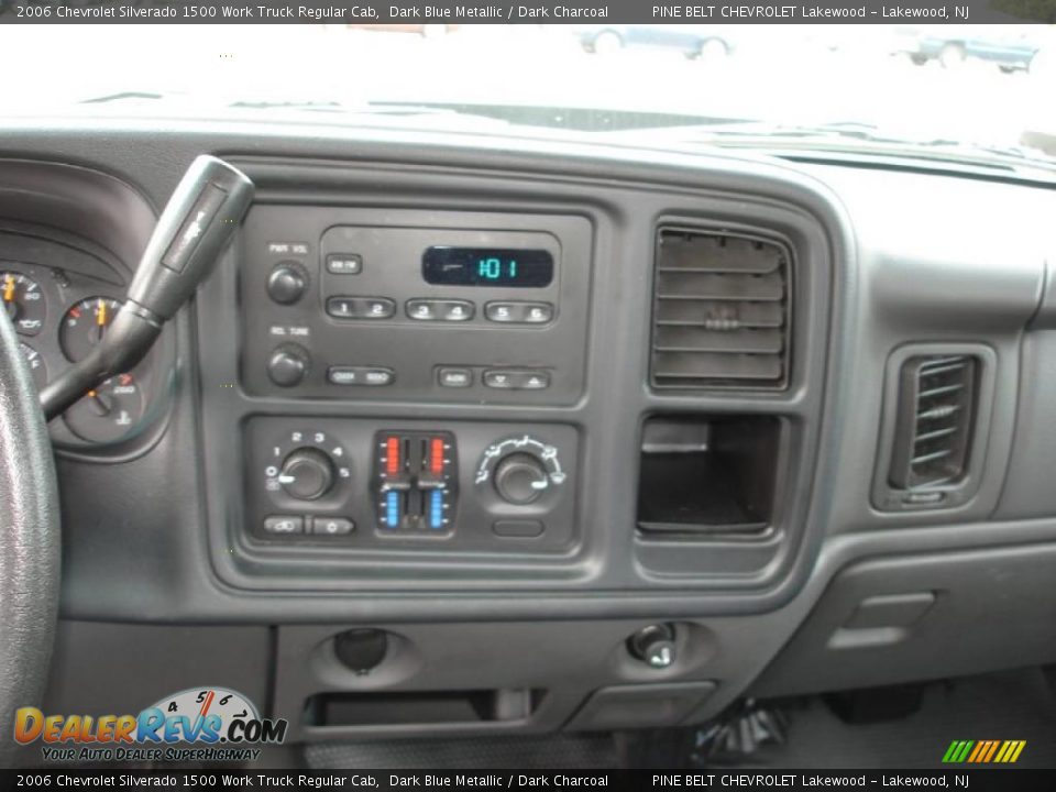 2006 Chevrolet Silverado 1500 Work Truck Regular Cab Dark Blue Metallic / Dark Charcoal Photo #14
