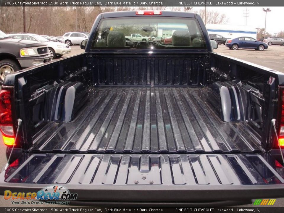 2006 Chevrolet Silverado 1500 Work Truck Regular Cab Dark Blue Metallic / Dark Charcoal Photo #15