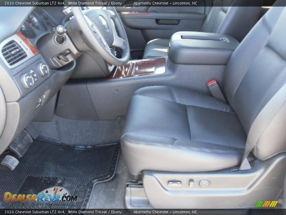2010 Chevrolet Suburban LTZ 4x4 White Diamond Tricoat / Ebony Photo #7