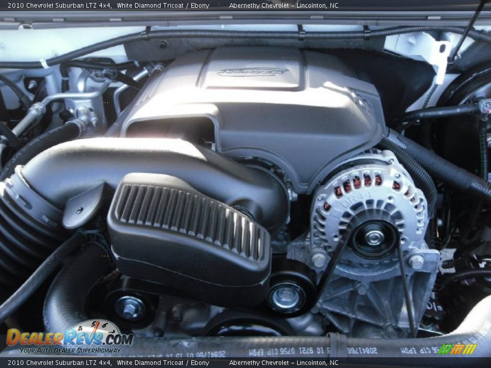 2010 Chevrolet Suburban LTZ 4x4 White Diamond Tricoat / Ebony Photo #27