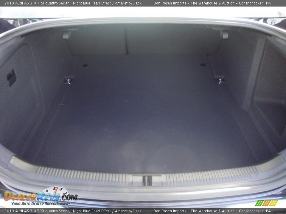 2010 Audi A6 3.0 TFSI quattro Sedan Night Blue Pearl Effect / Amaretto/Black Photo #21