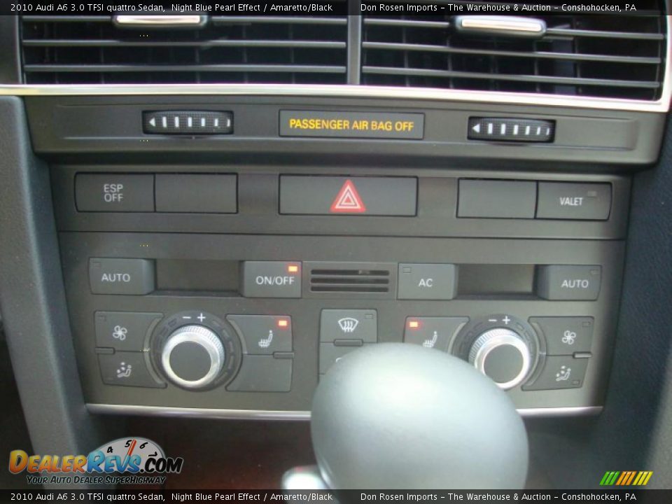 2010 Audi A6 3.0 TFSI quattro Sedan Night Blue Pearl Effect / Amaretto/Black Photo #34