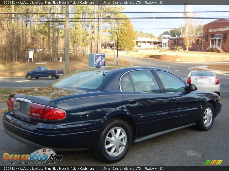 2004 Buick LeSabre Limited Ming Blue Metallic / Light Cashmere Photo #4