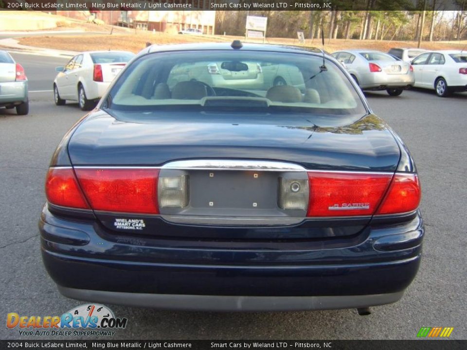 2004 Buick LeSabre Limited Ming Blue Metallic / Light Cashmere Photo #5