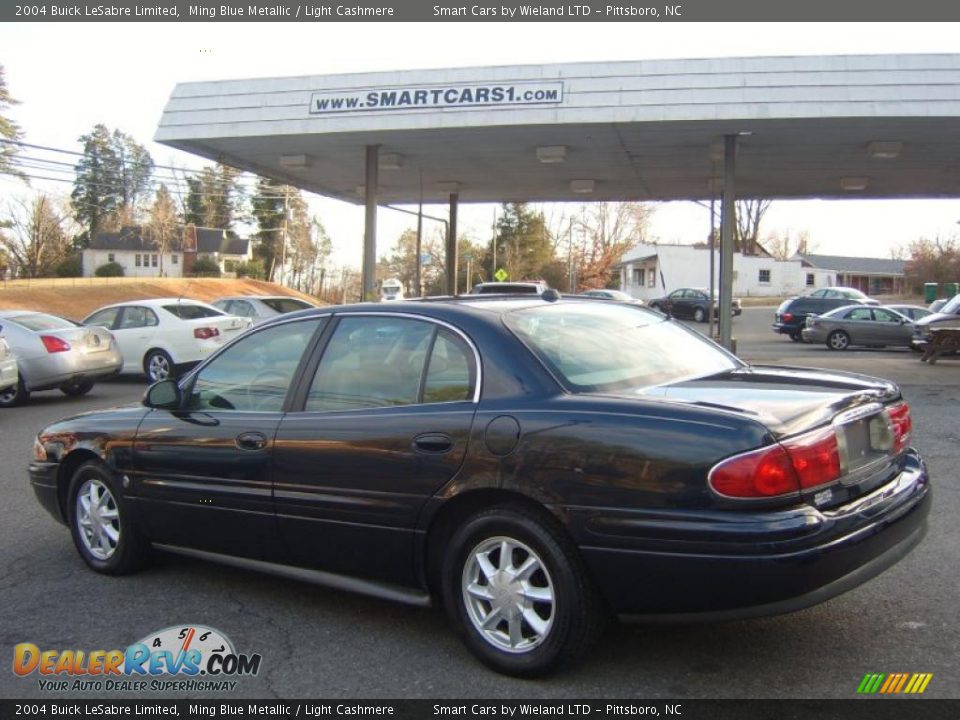 2004 Buick LeSabre Limited Ming Blue Metallic / Light Cashmere Photo #6