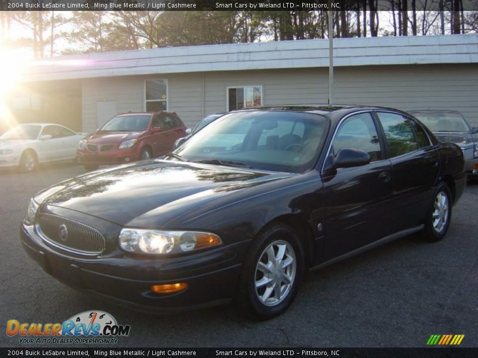 2004 Buick LeSabre Limited Ming Blue Metallic / Light Cashmere Photo #8