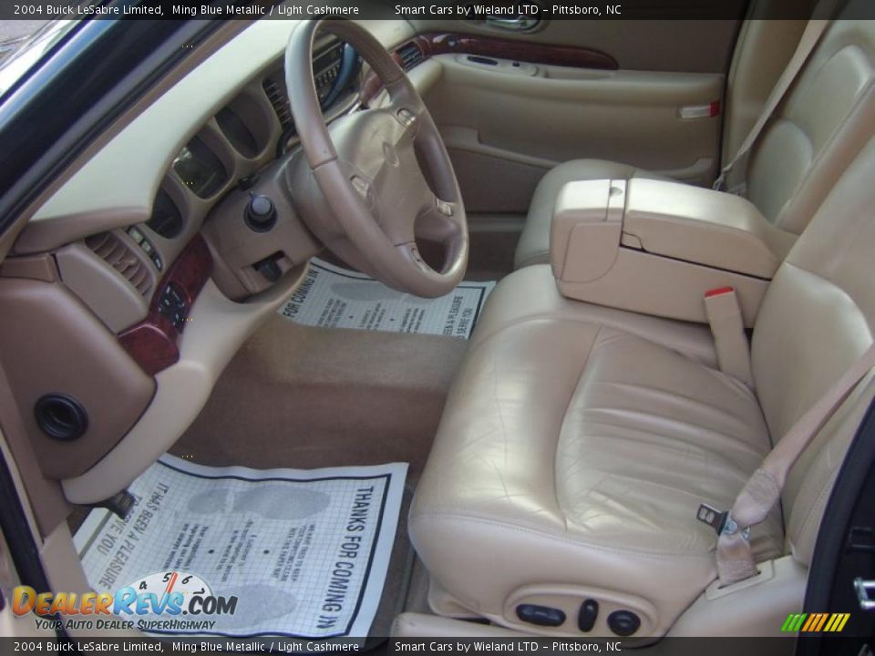 2004 Buick LeSabre Limited Ming Blue Metallic / Light Cashmere Photo #12