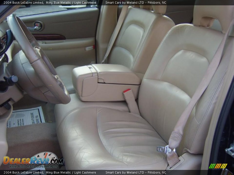 2004 Buick LeSabre Limited Ming Blue Metallic / Light Cashmere Photo #13