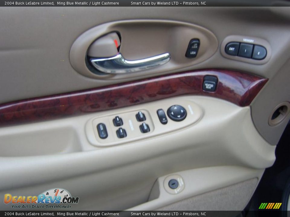 2004 Buick LeSabre Limited Ming Blue Metallic / Light Cashmere Photo #14