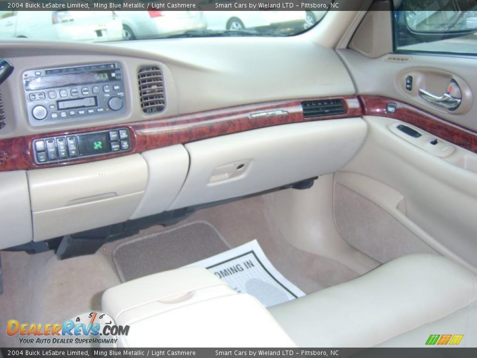 2004 Buick LeSabre Limited Ming Blue Metallic / Light Cashmere Photo #15