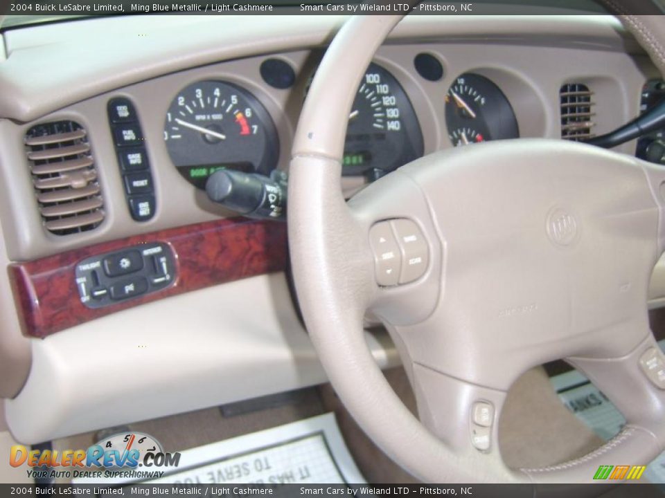 2004 Buick LeSabre Limited Ming Blue Metallic / Light Cashmere Photo #18