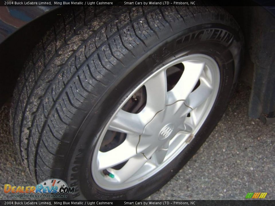 2004 Buick LeSabre Limited Ming Blue Metallic / Light Cashmere Photo #19