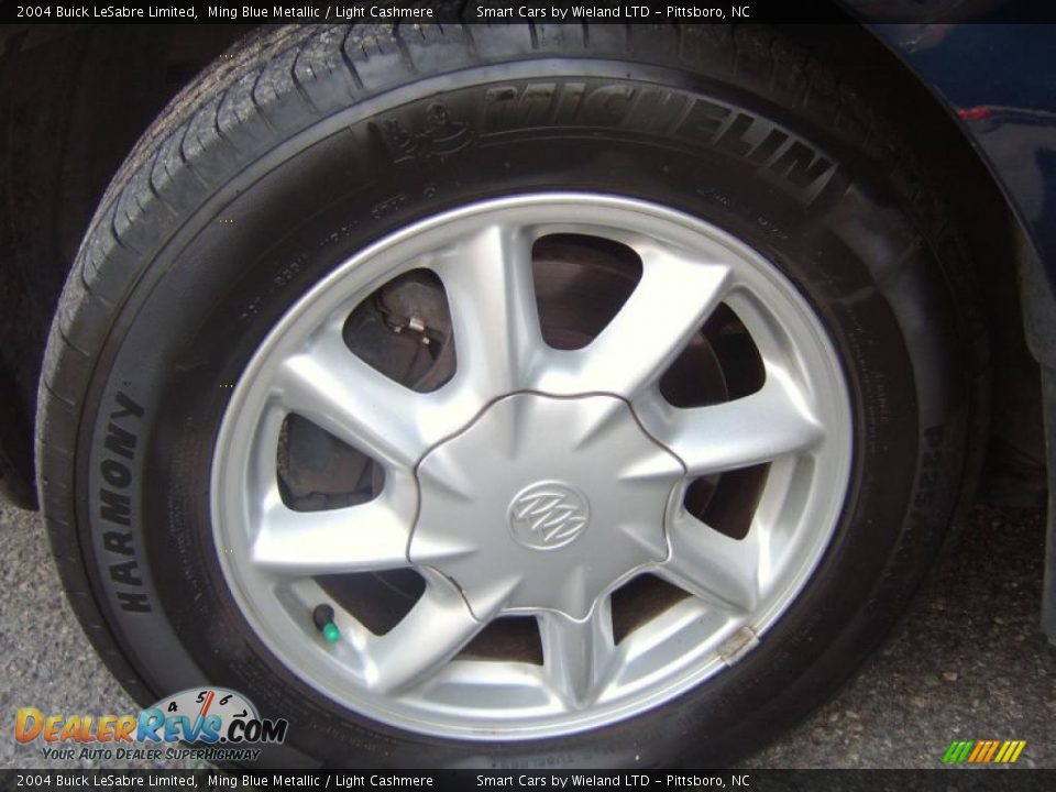 2004 Buick LeSabre Limited Ming Blue Metallic / Light Cashmere Photo #20