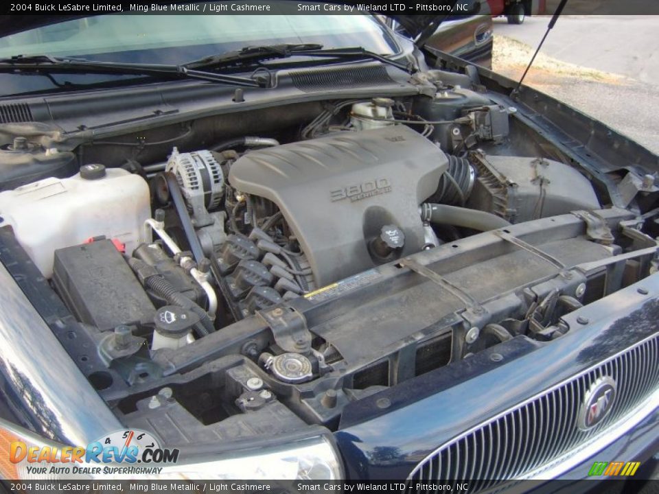 2004 Buick LeSabre Limited Ming Blue Metallic / Light Cashmere Photo #21