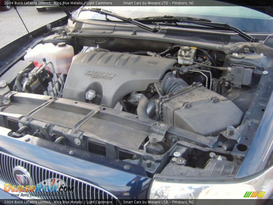2004 Buick LeSabre Limited Ming Blue Metallic / Light Cashmere Photo #22
