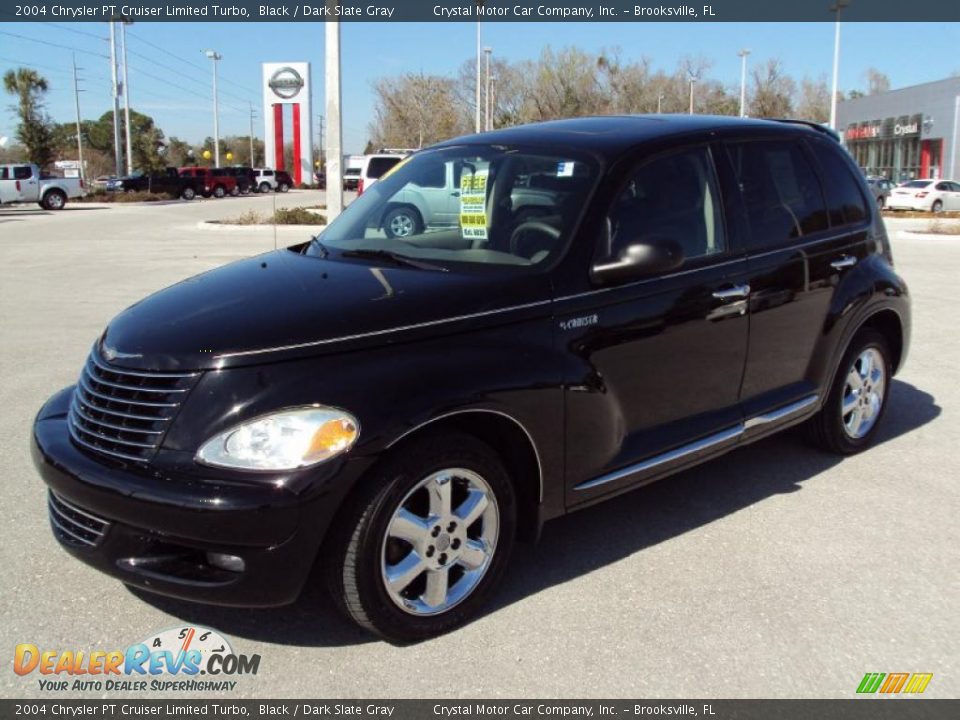2004 Chrysler PT Cruiser Limited Turbo Black / Dark Slate Gray Photo #1