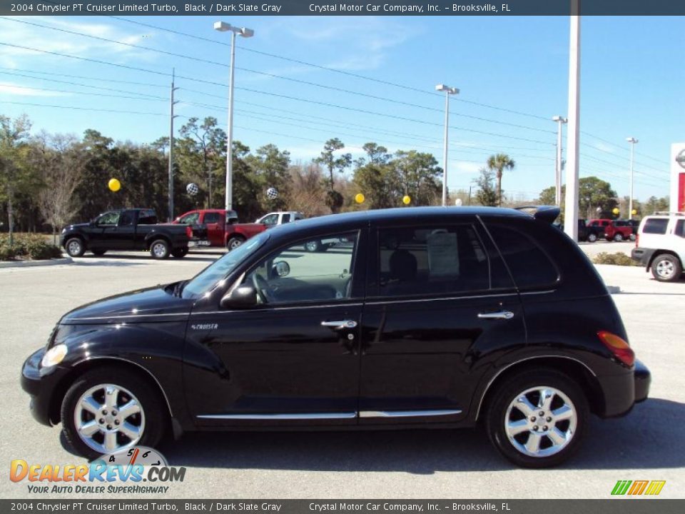 2004 Chrysler PT Cruiser Limited Turbo Black / Dark Slate Gray Photo #2