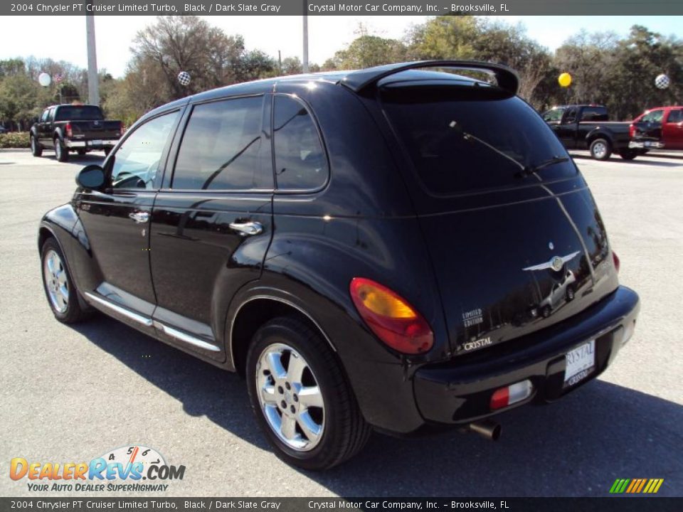 2004 Chrysler PT Cruiser Limited Turbo Black / Dark Slate Gray Photo #3
