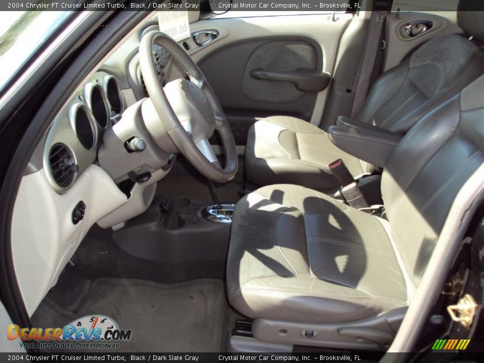 2004 Chrysler PT Cruiser Limited Turbo Black / Dark Slate Gray Photo #4