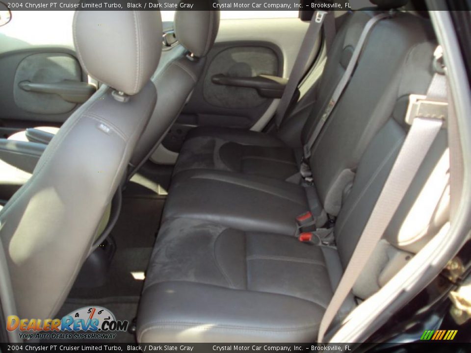 2004 Chrysler PT Cruiser Limited Turbo Black / Dark Slate Gray Photo #5