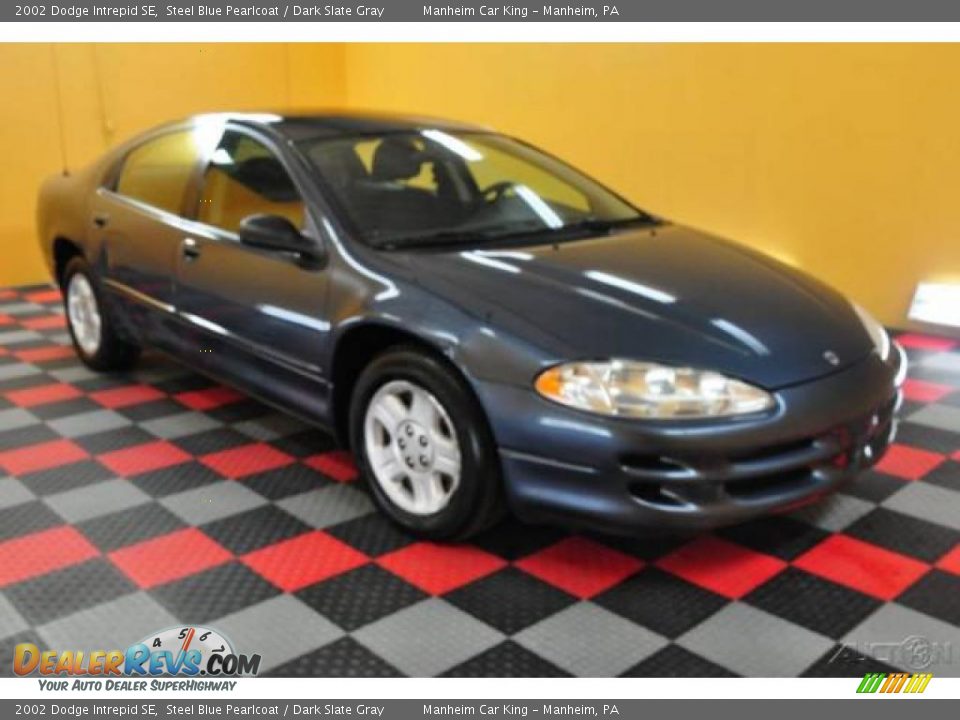 2002 Dodge Intrepid SE Steel Blue Pearlcoat / Dark Slate Gray Photo #1