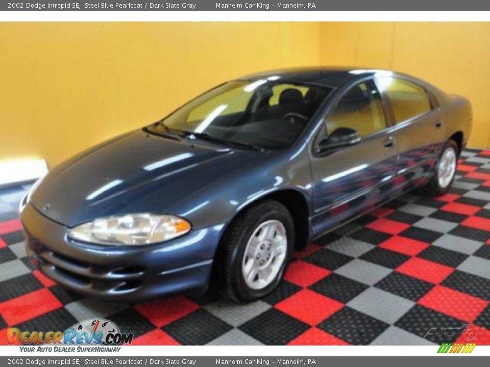 2002 Dodge Intrepid SE Steel Blue Pearlcoat / Dark Slate Gray Photo #3