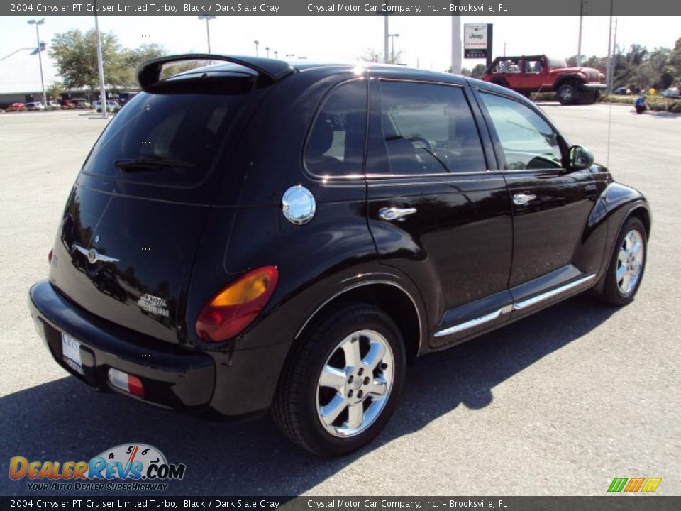 2004 Chrysler PT Cruiser Limited Turbo Black / Dark Slate Gray Photo #9